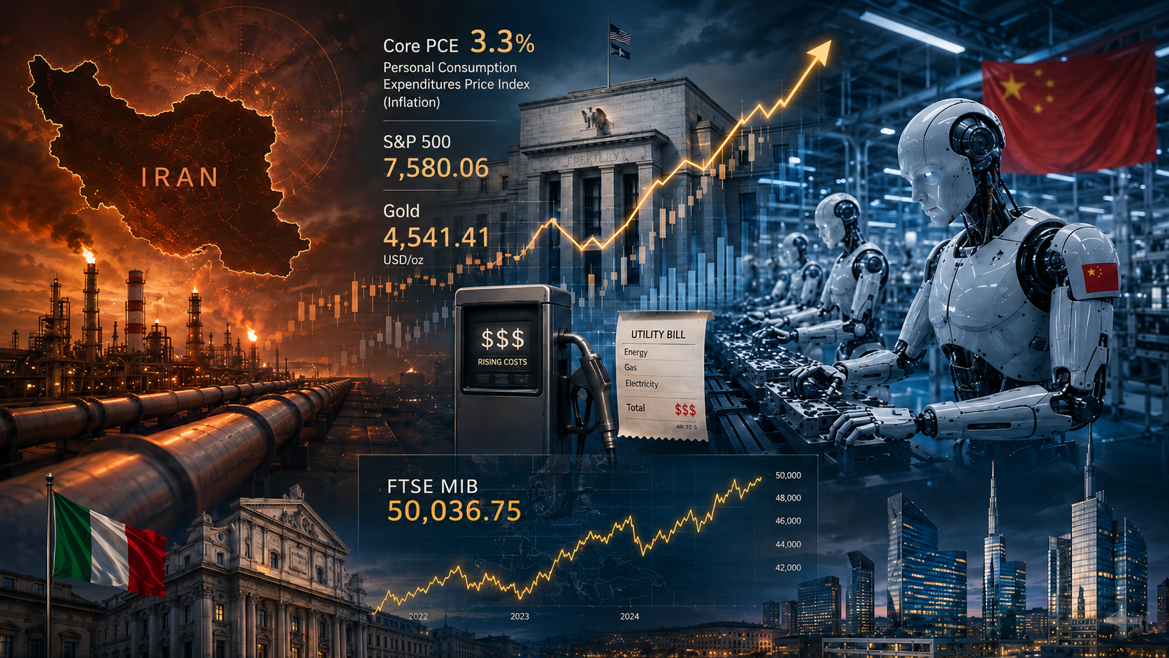 Mercati 31 maggio 2026: Iran, inflazione PCE e robot cinesi – tutto quello che devi sapere oggi