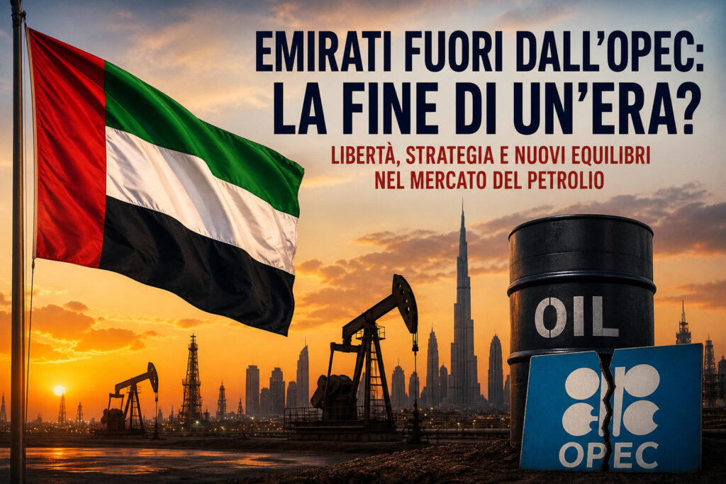 Quando il petrolio diventa libertà: gli Emirati escono dall’OPEC