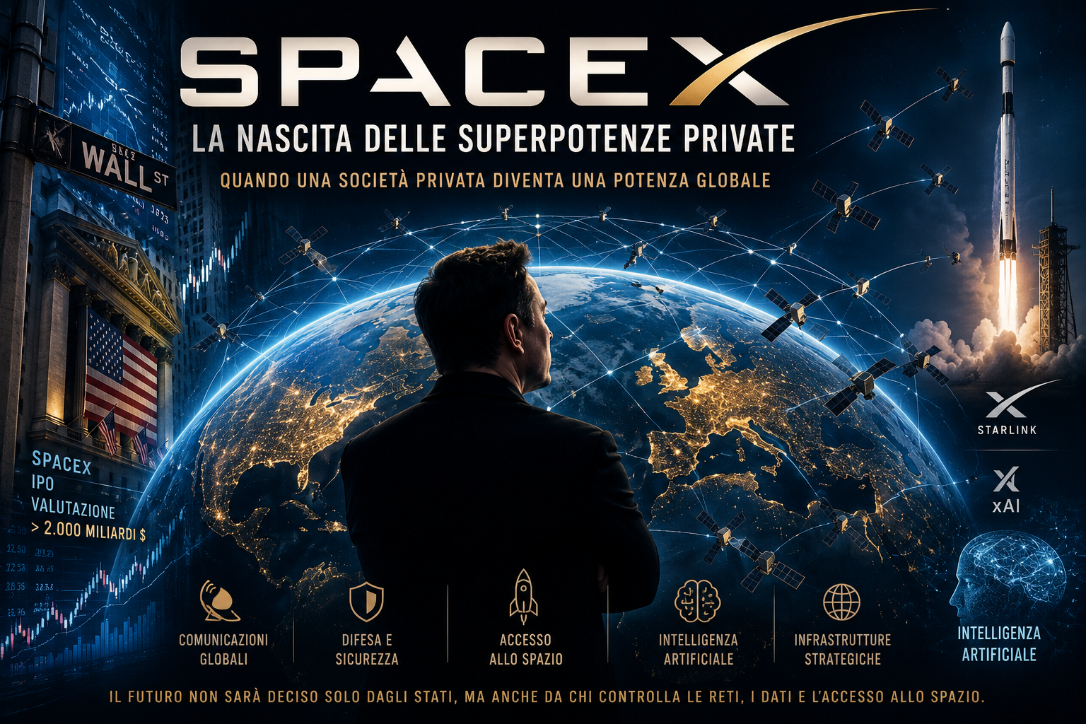 SpaceX, Wall Street e il capitalismo dei fondatori