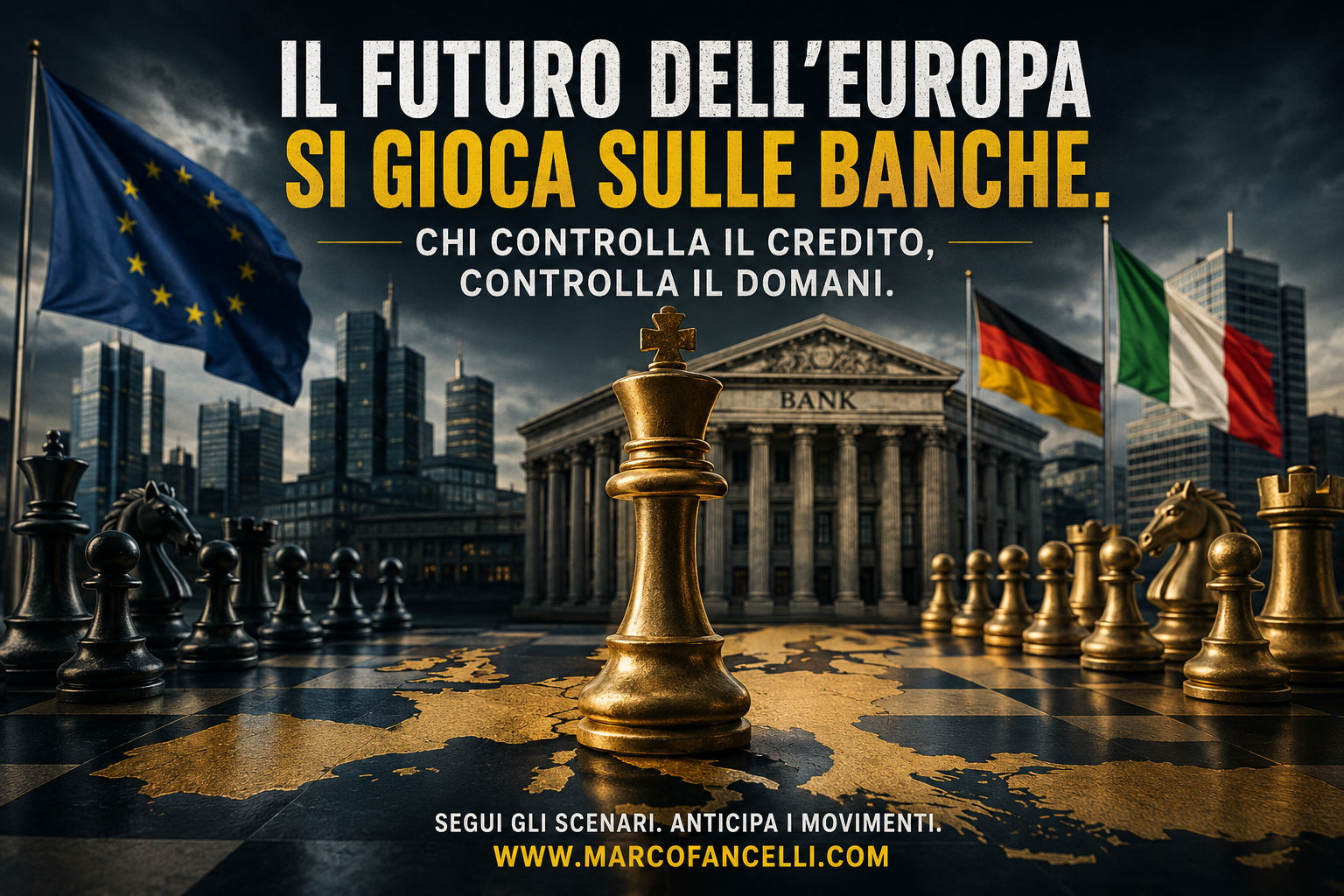 Il risiko bancario europeo non è una storia di fusioni. È una storia di potere