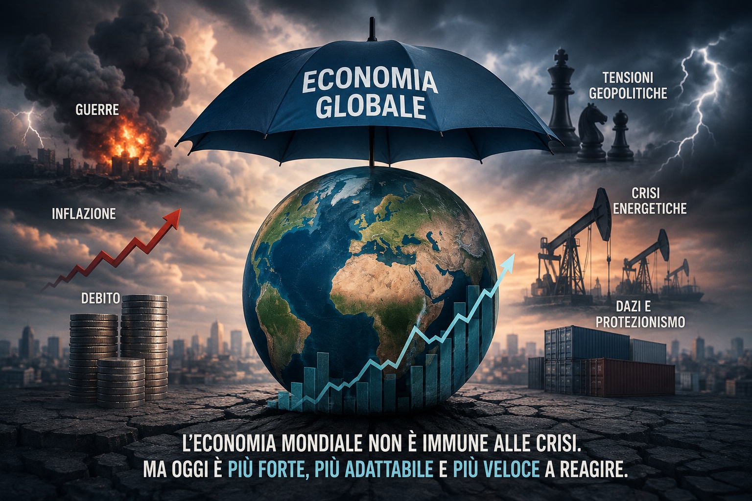 L’economia mondiale sta diventando immune alle crisi?